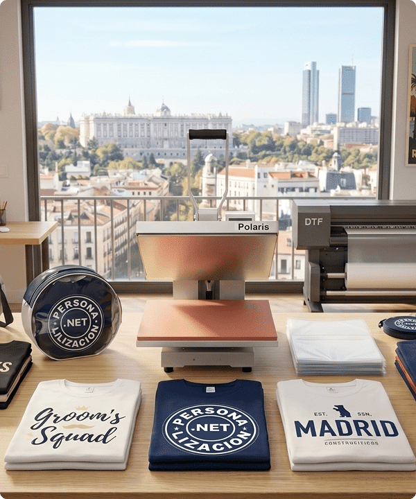 Camisetas personalizadas Madrid