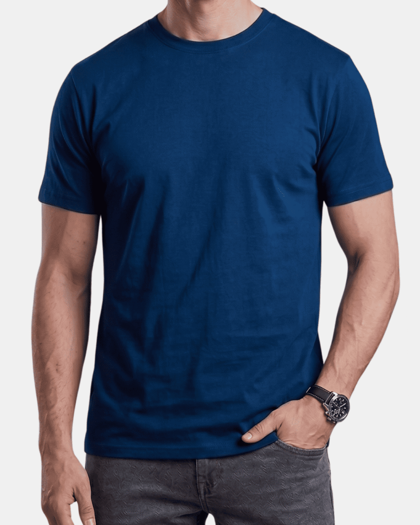 Camisetas para despedida de soltero personalizadas en color azul para grupos